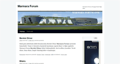 Desktop Screenshot of marmaraforum.info